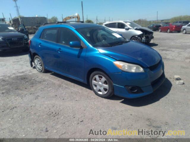 TOYOTA MATRIX S, 2T1LE40E19C005082