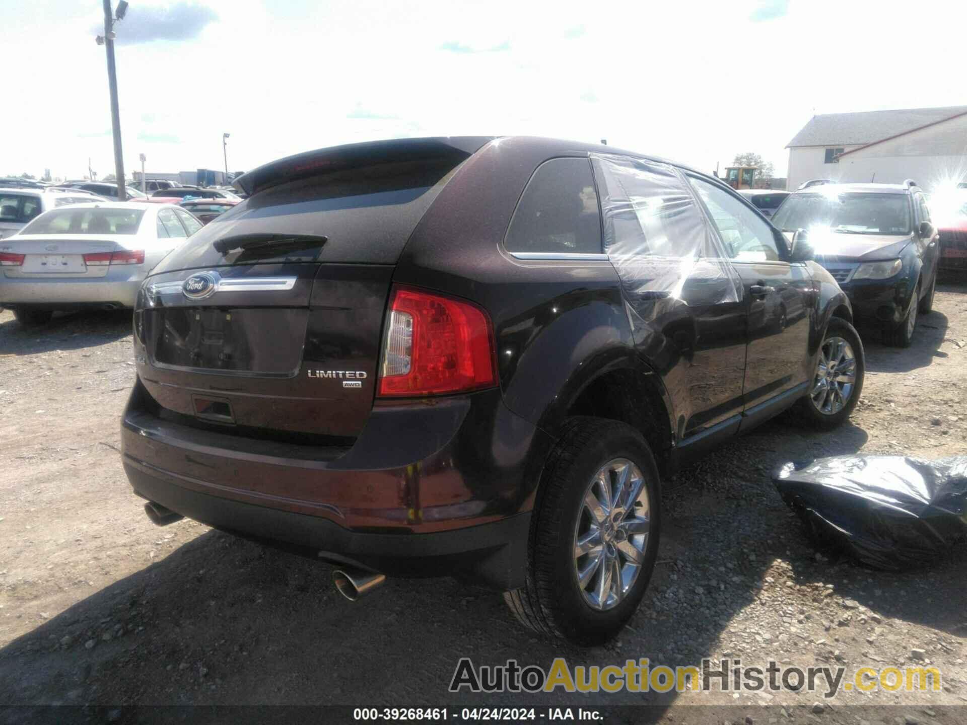 FORD EDGE LIMITED, 2FMDK4KC1BBA9477