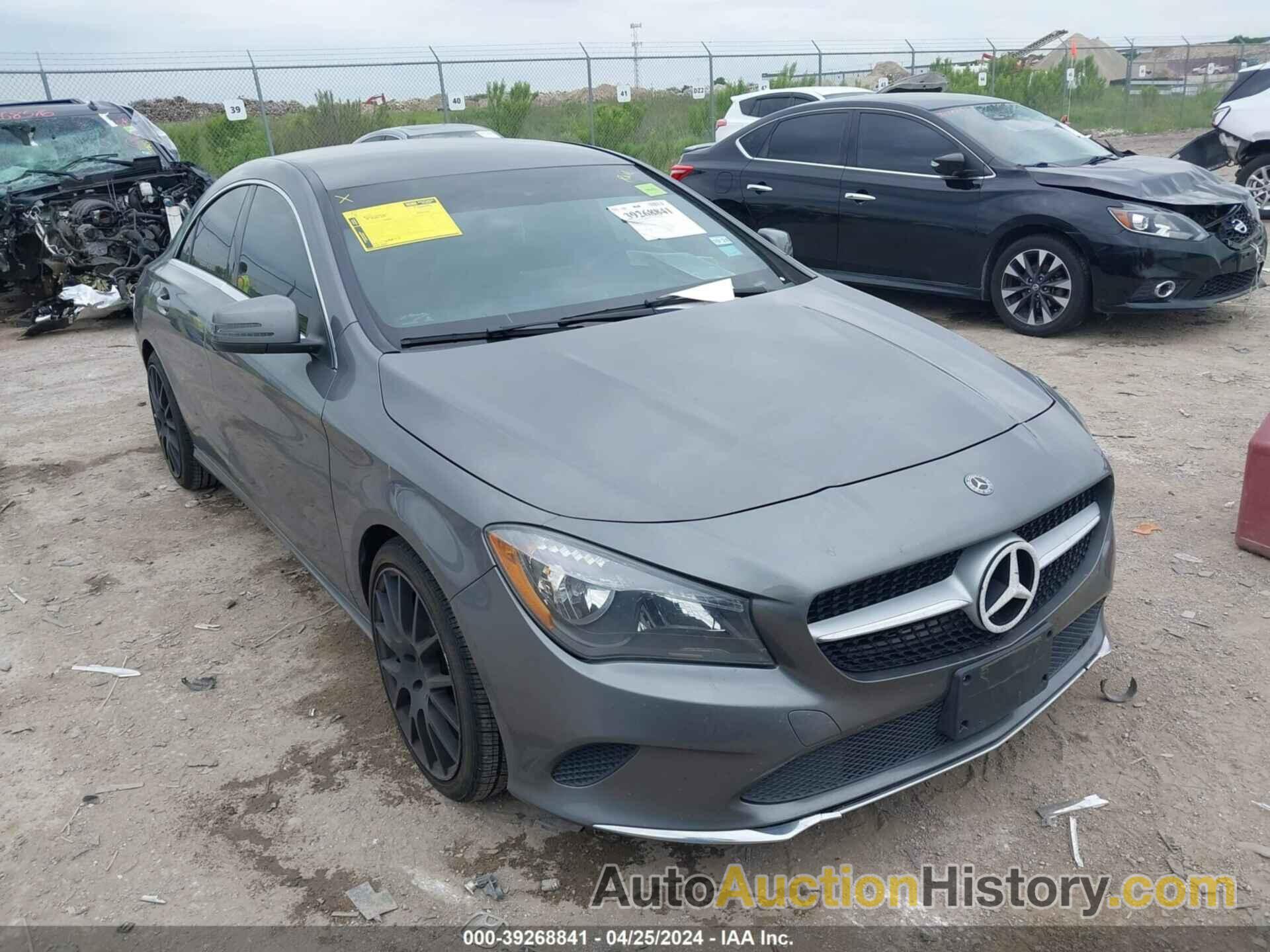 MERCEDES-BENZ CLA 250, WDDSJ4EB9JN611212