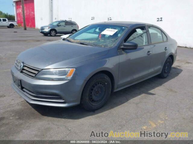 VOLKSWAGEN JETTA 2.0L S, 3VW2K7AJXFM334123