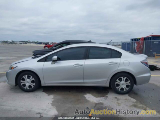 HONDA CIVIC HYBRID, 19XFB4F29DE002797