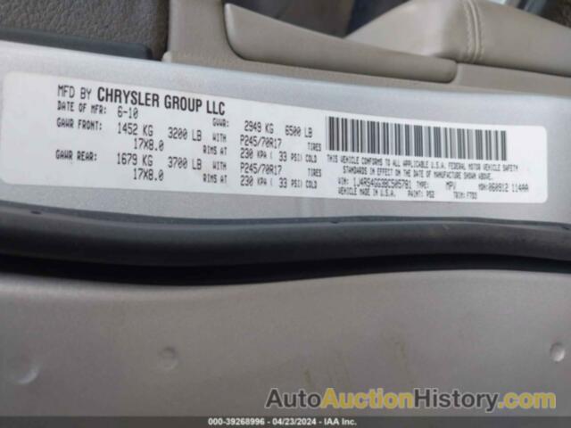 JEEP GRAND CHEROKEE LAREDO, 1J4RS4GG3BC505781