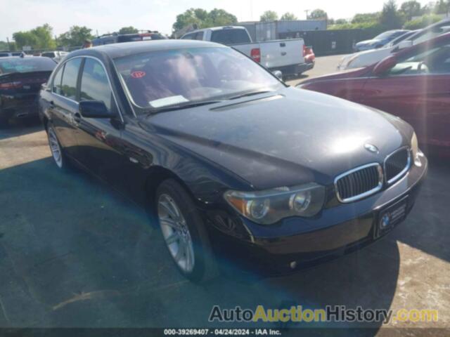 BMW 745I, WBAGL63472DP57445