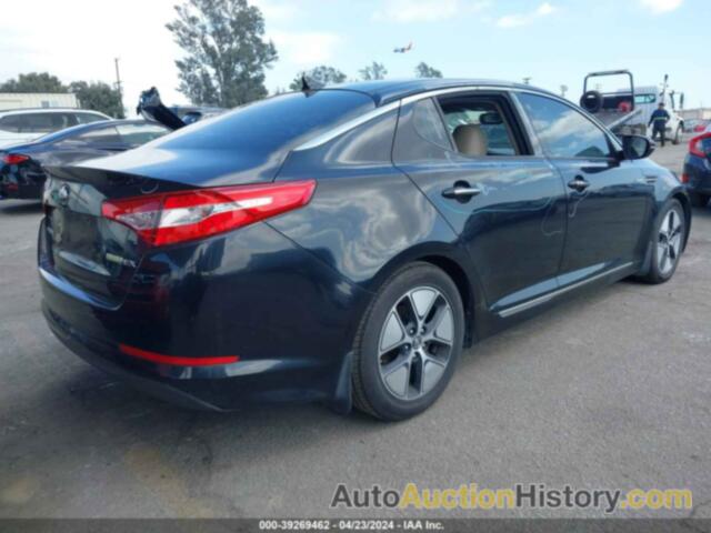 KIA OPTIMA HYBRID EX, KNAGM4AD6D5062343