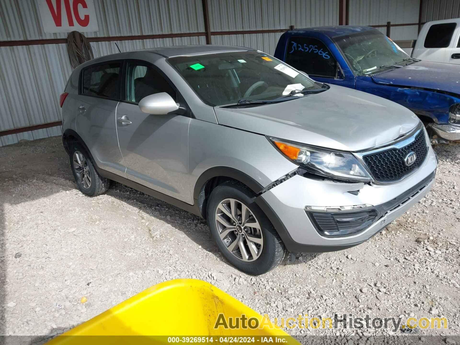 KIA SPORTAGE LX, KNDPB3AC2E7626375