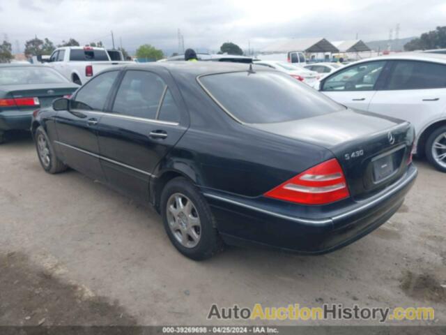 MERCEDES-BENZ S 430, WDBNG70JXYA113963