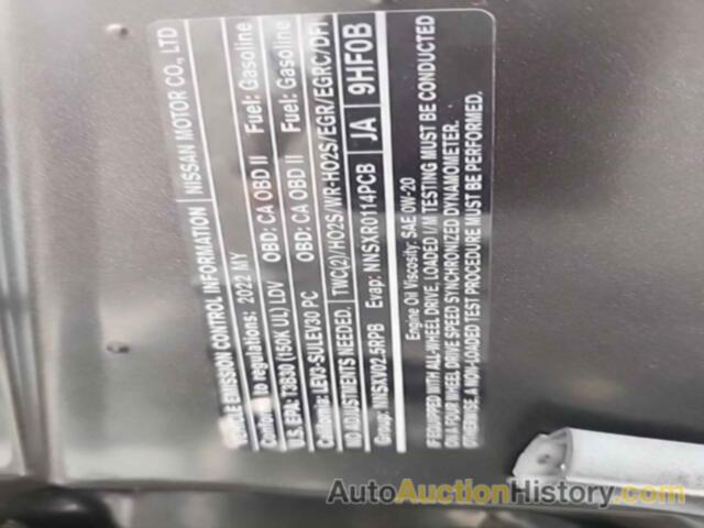 NISSAN ALTIMA SR, 1N4BL4CV8NN424850