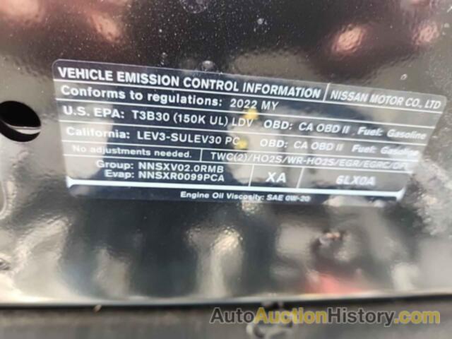 NISSAN SENTRA S, 3N1AB8BV3NY277988