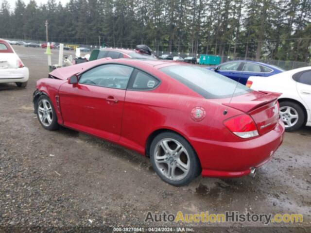 HYUNDAI TIBURON GT/GT LIMITED/SE, KMHHN65F56U206660