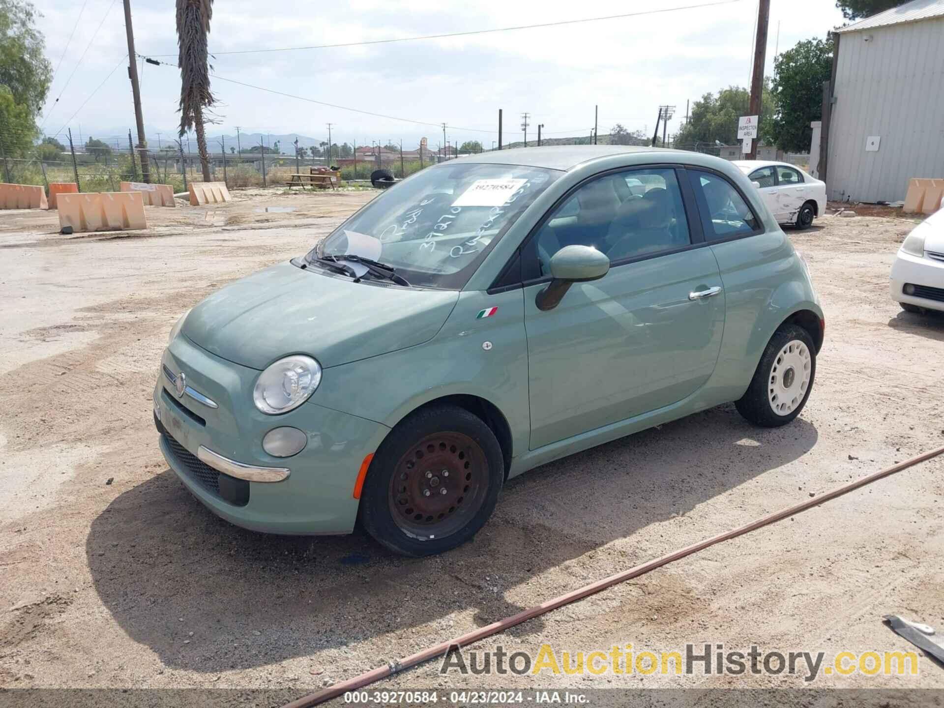 FIAT 500 POP, 3C3CFFAR8CT182781