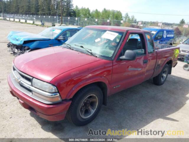 CHEVROLET S-10 LS FLEETSIDE, 1GCCS19X3WK153482