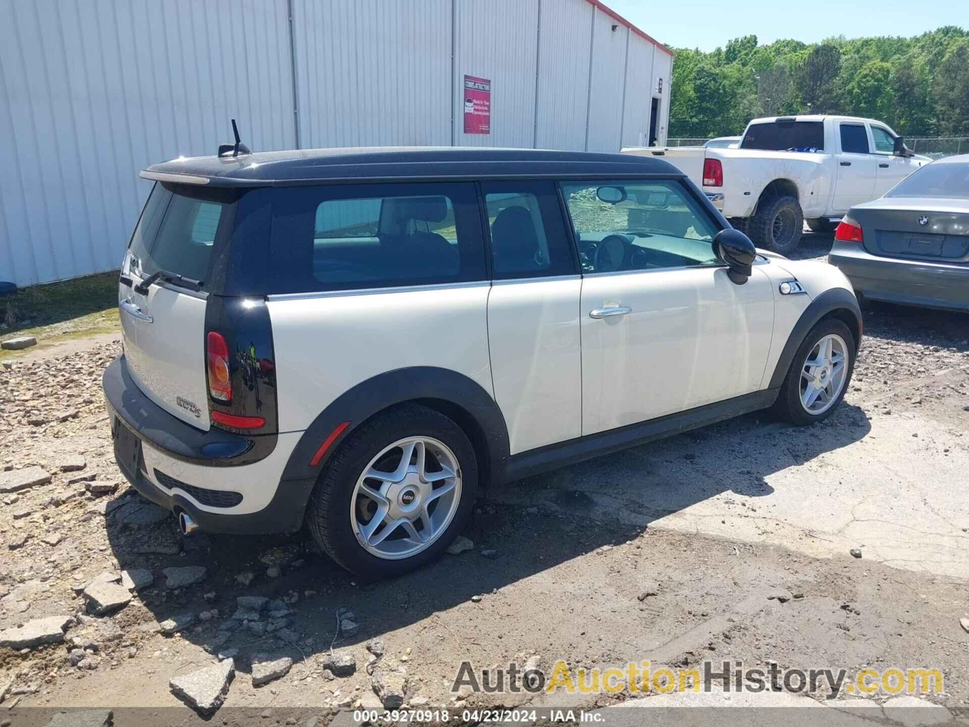 MINI COOPER S CLUBMAN, WMWMM33559TP74736