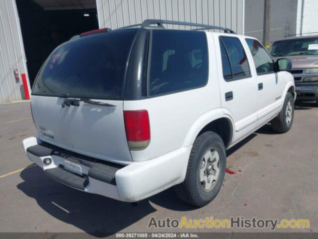 CHEVROLET BLAZER LS, 1GNDT13X04K140462