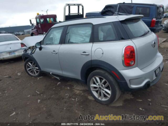 MINI COOPER S COUNTRYMAN, WMWZC3C58CWL83952