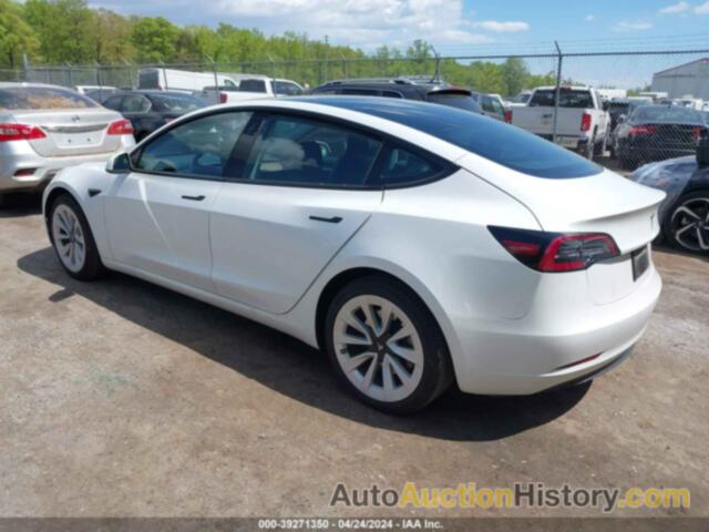 TESLA MODEL 3 STANDARD RANGE/LONG RANGE, SYJ3E1EA2PF436883