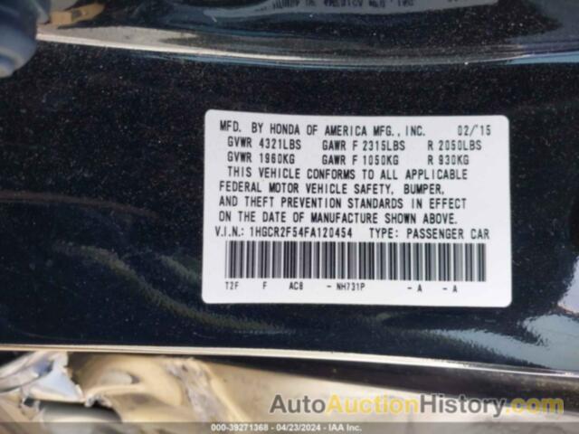 HONDA ACCORD SPORT, 1HGCR2F54FA120454