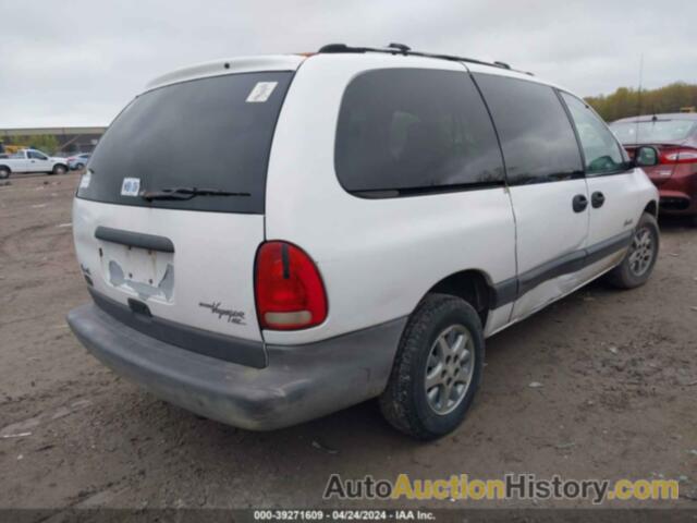 PLYMOUTH GRAND VOYAGER SE, 1P4GP44R7TB450789