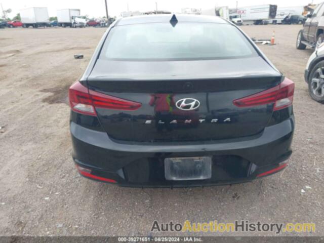 HYUNDAI ELANTRA SEL, 5NPD84LF9LH569258