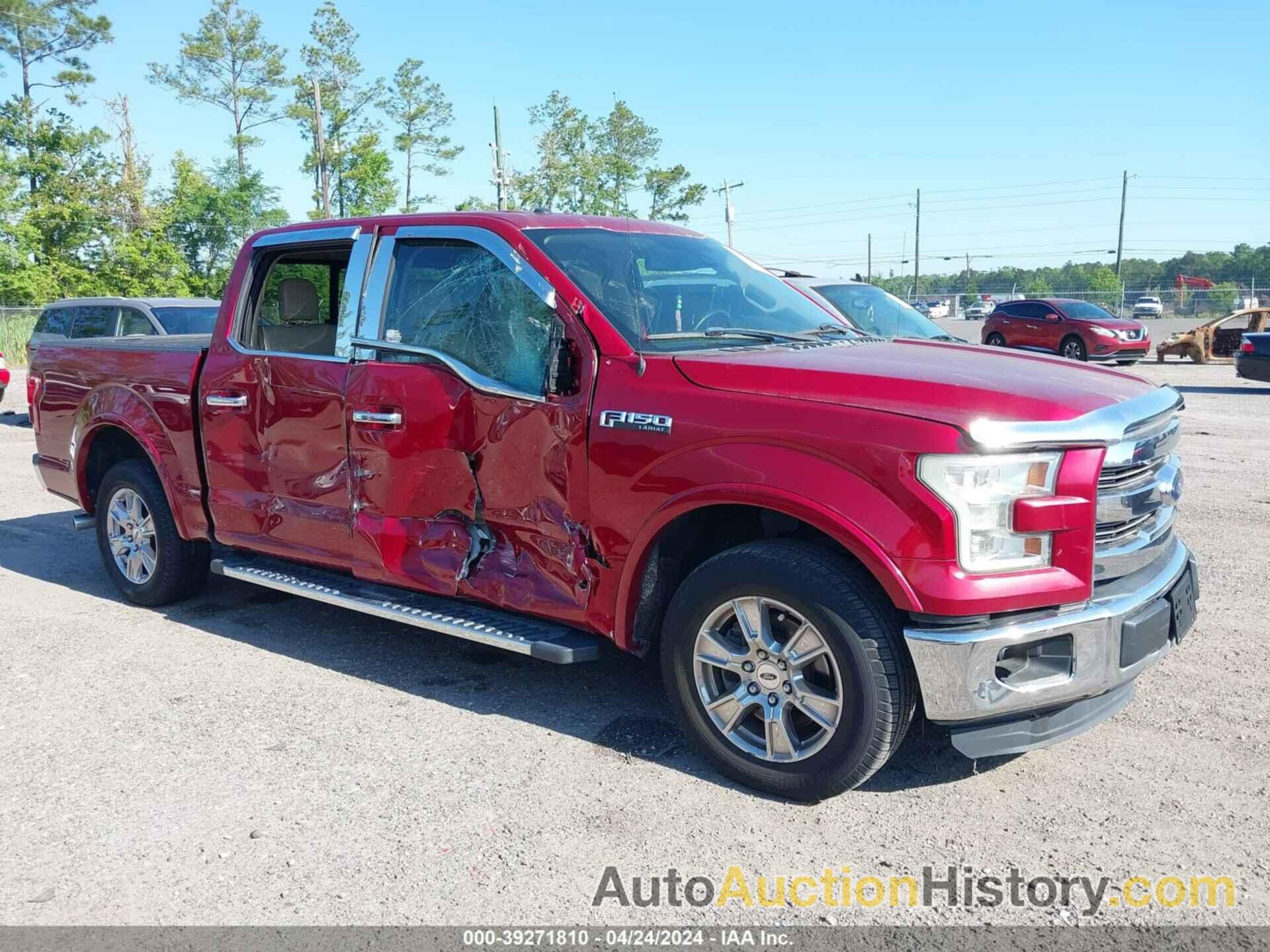 FORD F-150 LARIAT, 1FTEW1CG0FKE65331