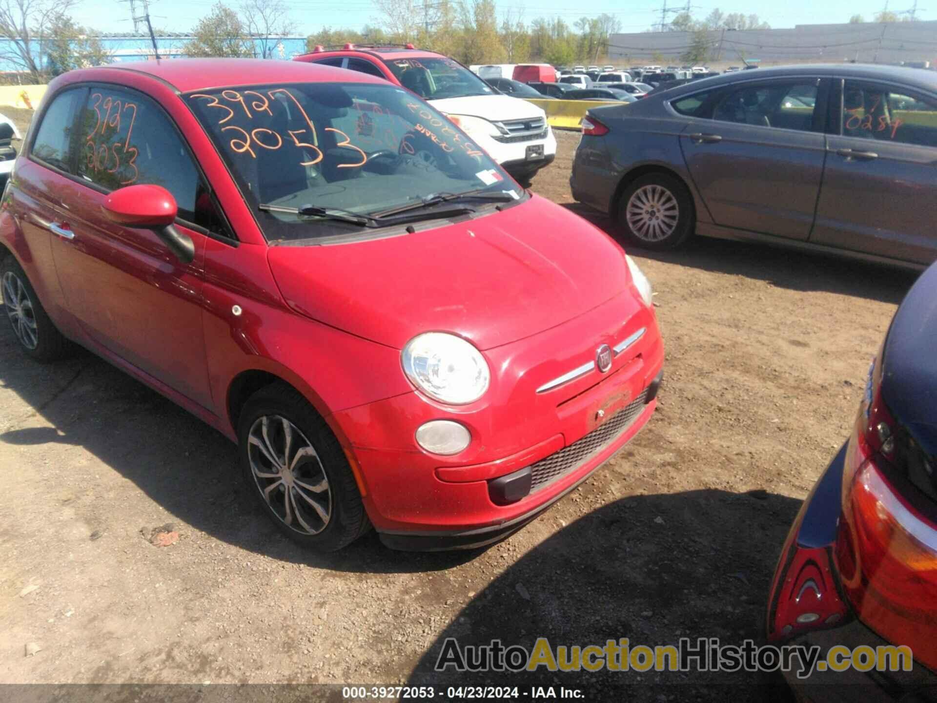 FIAT 500 POP, 3C3CFFAR5FT625375