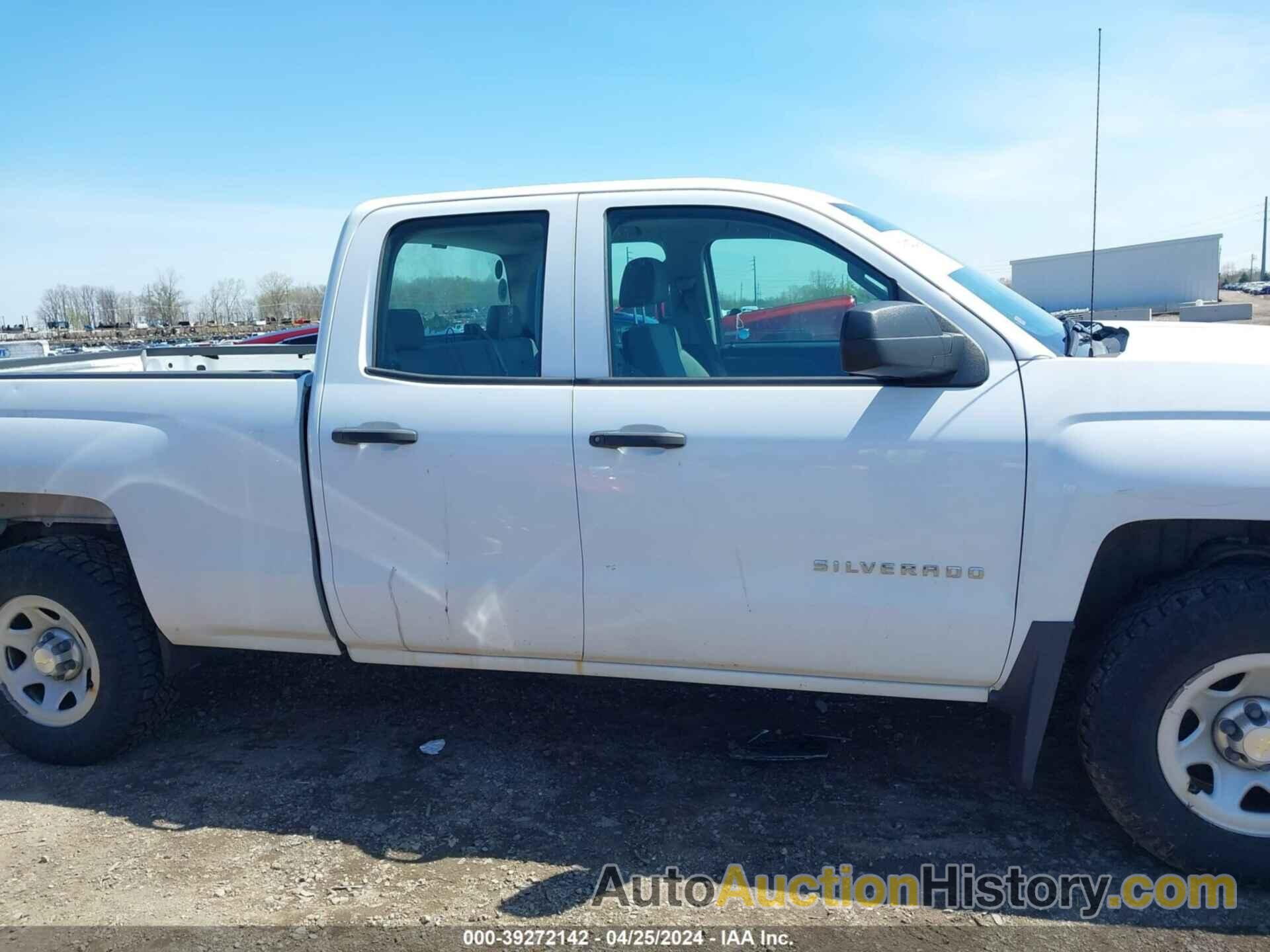 CHEVROLET SILVERADO 1500 WORK TRUCK 1WT, 1GCRCPEH5EZ344951