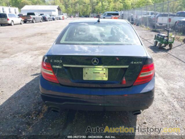 MERCEDES-BENZ C 300 4MATIC, WDDGF8BB8CR225458