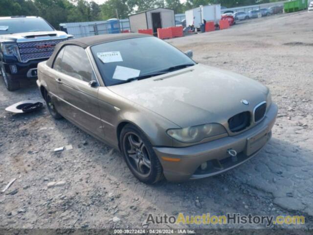 BMW 330CI CI, WBABW53425PL49787