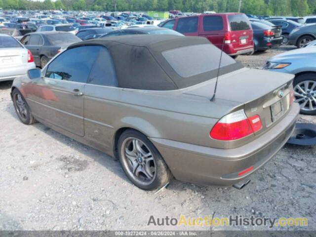 BMW 330CI CI, WBABW53425PL49787