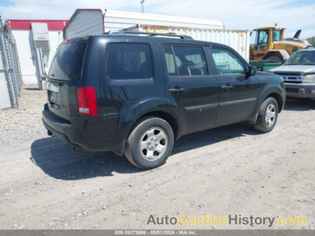 HONDA PILOT LX, 5FNYF48289B034314