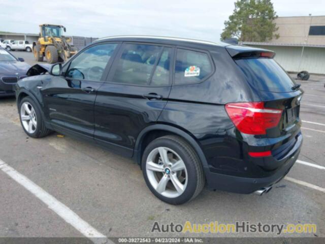 BMW X3 SDRIVE28I, 5UXWZ7C39H0V86867