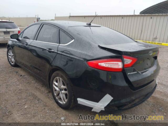 FORD FUSION SE, 3FA6P0HD9ER255210