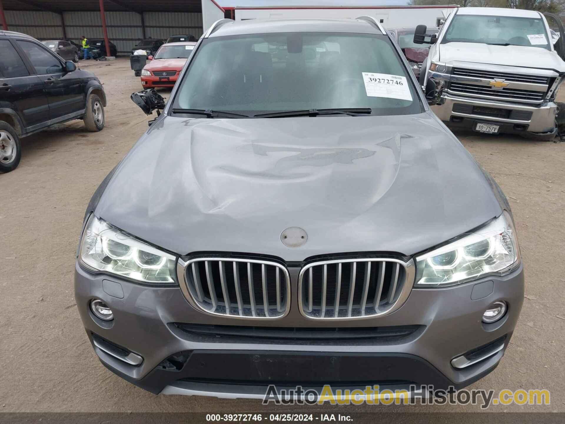 BMW X3 XDRIVE28I, 5UXWX9C51G0D71052