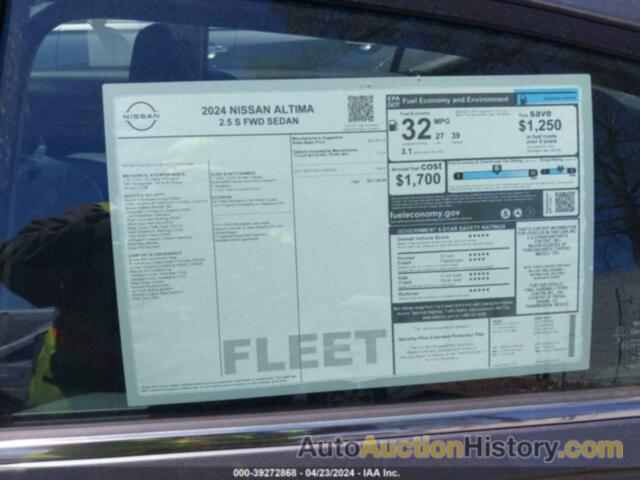 NISSAN ALTIMA S FWD, 1N4BL4BV7RN401664