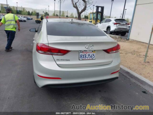 HYUNDAI ELANTRA SEL/VALUE/LIMITED, 5NPD84LF3JH301223