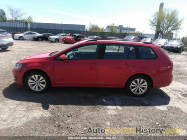 VOLKSWAGEN GOLF SPORTWAGEN TSI S, 3VW017AU5HM513550