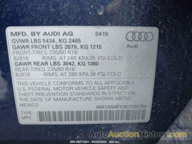 AUDI Q5 45 PREMIUM, WA1ANAFY3K2095759