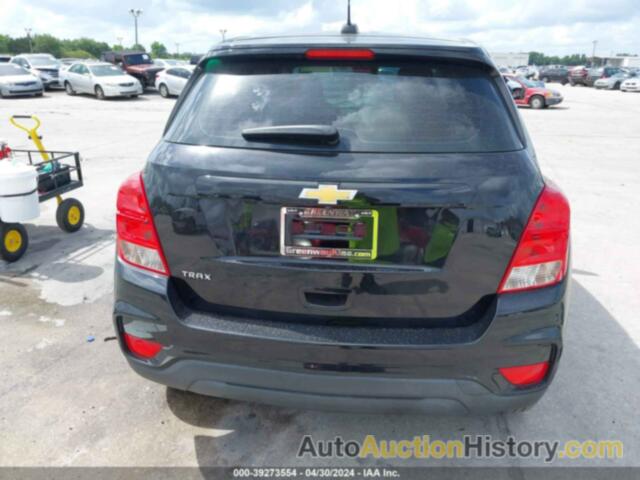 CHEVROLET TRAX LS, 3GNCJKSB8KL362837