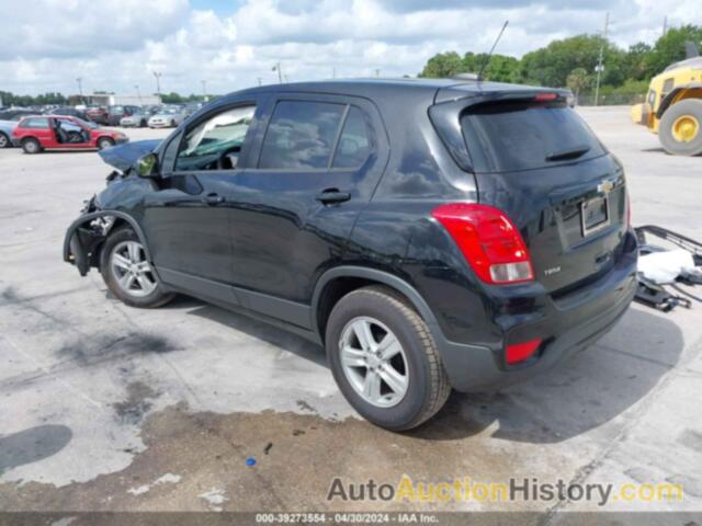 CHEVROLET TRAX LS, 3GNCJKSB8KL362837