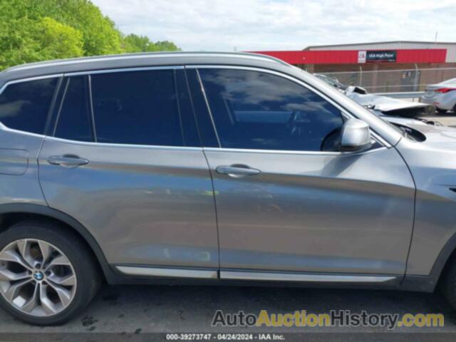 BMW X3 SDRIVE28I, 5UXWZ7C57H0U46544