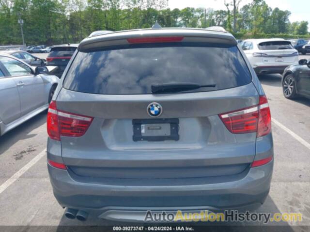 BMW X3 SDRIVE28I, 5UXWZ7C57H0U46544