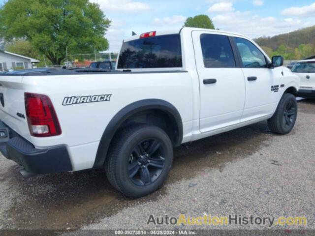 RAM 1500 CLASSIC WARLOCK  4X4 5'7 BOX, 1C6RR7LT2NS210517