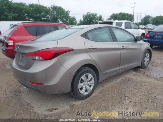 HYUNDAI ELANTRA SE/SPORT/LIMITED, 5NPDH4AE1GH730587