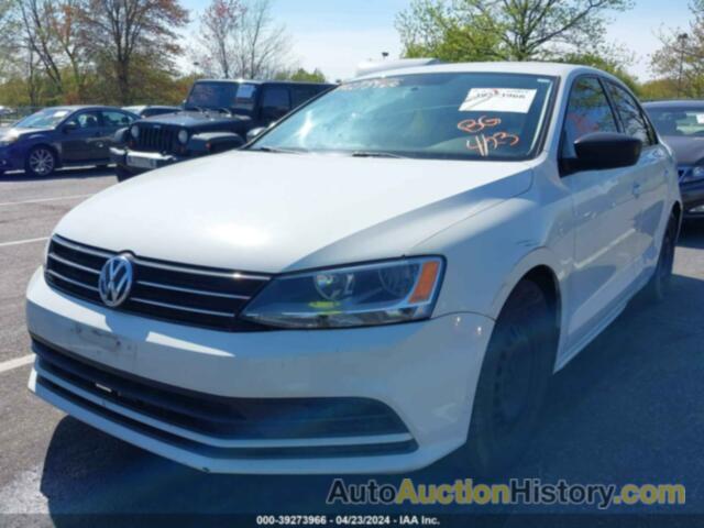 VOLKSWAGEN JETTA 2.0L S, 3VW2K7AJ2FM331992