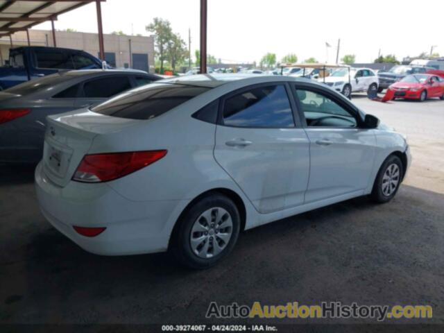 HYUNDAI ACCENT SE, KMHCT4AE7HU334838