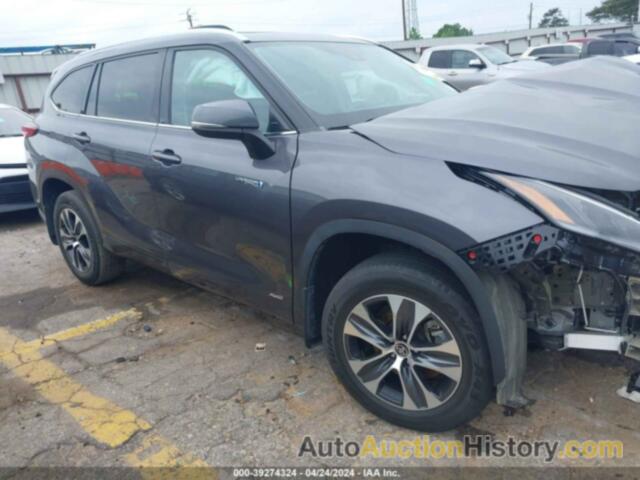 TOYOTA HIGHLANDER HYBRID XLE, 5TDGBRCH7MS525347