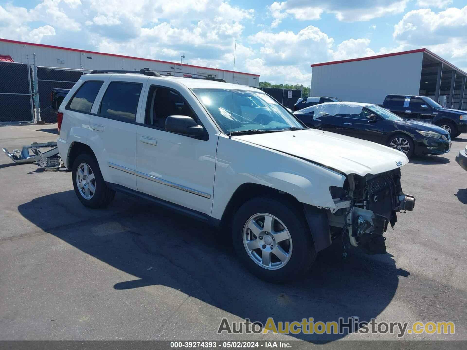 JEEP GRAND CHEROKEE LAREDO, 1J4PR4GK3AC126009