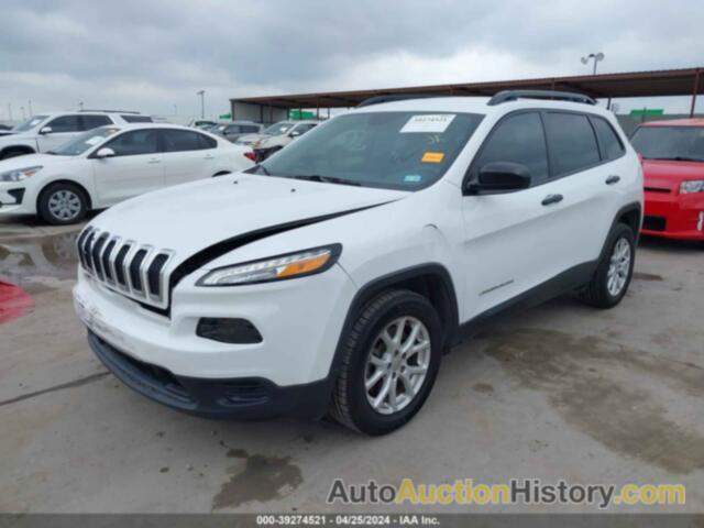 JEEP CHEROKEE SPORT FWD, 1C4PJLAB0HW613712