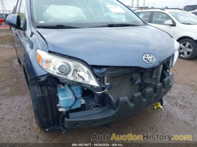 TOYOTA SIENNA XLE V6 8 PASSENGER, 5TDYK3DC2ES424447