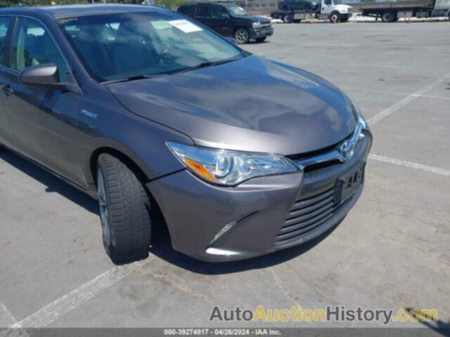 TOYOTA CAMRY HYBRID XLE, 4T1BD1FK0GU183152