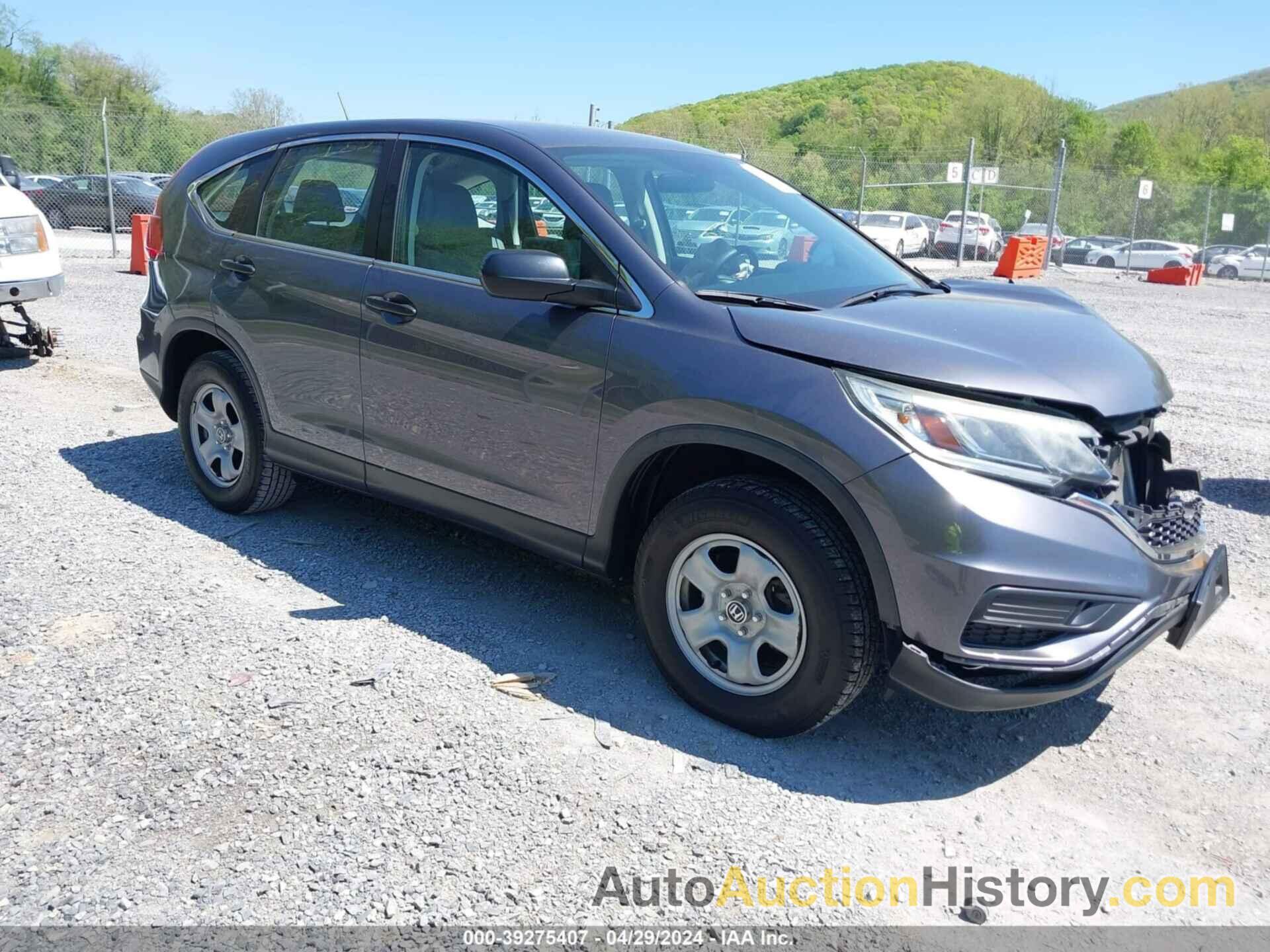 HONDA CR-V LX, 5J6RM4H31FL085711